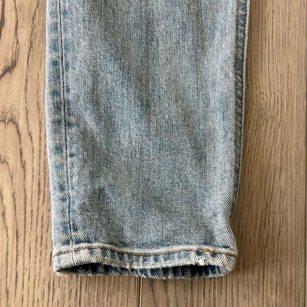 Denim Forum Yoko Mid Rise Skinny Jeans Size 27 28L Organic Cotton - Picture 4 of 12